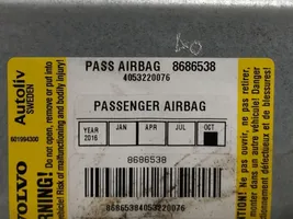 Volvo S80 Poduszka powietrzna Airbag pasażera 8686538