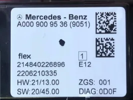 Mercedes-Benz S W223 Garniture de console d'éclairage de ciel de toit A0009009536