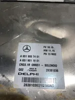 Mercedes-Benz E W212 Unité de commande, module ECU de moteur A6519007401