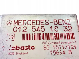 Mercedes-Benz S W140 Autonomās apsildes vadības bloks 0125451832