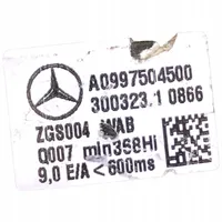 Mercedes-Benz GLE W167 Logotipo/insignia/emblema del fabricante A0997504500