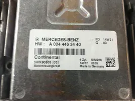 Mercedes-Benz C W204 Komputer / Sterownik ECU silnika A0044463440