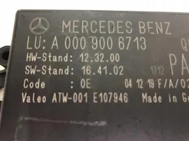 Mercedes-Benz ML W166 Unité de commande, module PDC aide au stationnement A0009006713