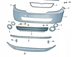 Skoda Kamiq Tappo/coprigancio di traino anteriore 658807241