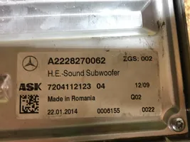 Mercedes-Benz S W222 Wzmacniacz audio A2228270062