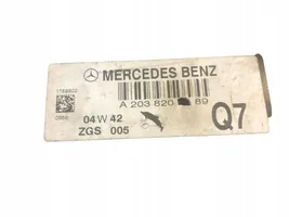Mercedes-Benz C W203 Antenne GPS 2038201189