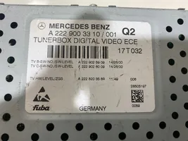 Mercedes-Benz S W222 Navigaatioyksikkö CD/DVD-soitin A2229003310