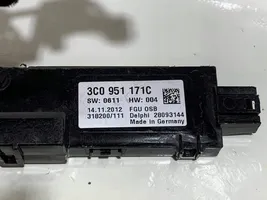 Volkswagen PASSAT B7 Boîtier module alarme 3C0951171C