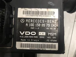 Mercedes-Benz ML W166 Galios (ECU) modulis A1661500979