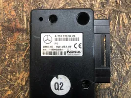 Mercedes-Benz C W203 Module reconnaissance vocale A2038209926