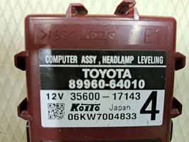 Toyota Verso Muut ohjainlaitteet/moduulit 8996064010