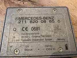 Mercedes-Benz C W203 Module unité de contrôle Bluetooth 2118200885