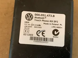 Volkswagen Touran II Bluetooth control unit module 000051473B