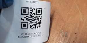 Opel Corsa C Schowek deski rozdzielczej / Komplet 09114401