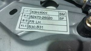 Hyundai Santa Fe Mécanisme de lève-vitre avec moteur 8247026020