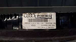 Audi A3 S3 8P Tachimetro (quadro strumenti) 8P0920983G