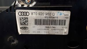 Audi S5 Geschwindigkeitsmesser Cockpit 8T0920950Q