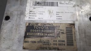 Toyota Yaris Centralina/modulo del motore 8966152092