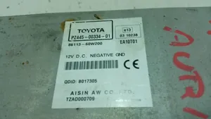 Toyota Auris 150 Radio/CD/DVD/GPS-pääyksikkö PZ445-00334-01
