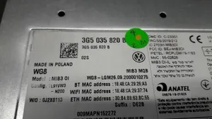 Volkswagen PASSAT B8 Panel / Radioodtwarzacz CD/DVD/GPS 3G5035820B