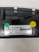 Mercedes-Benz E W238 Ilmastoinnin ohjainlaite A2139054707