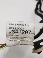 Peugeot 2008 II Cableado de puerta trasera 9834129780