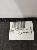 Mercedes-Benz C W204 Front floor mat A2076840803