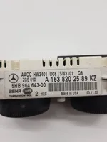 Mercedes-Benz ML W163 Unité de contrôle climatique A1638202589