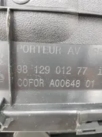 Citroen C3 Garniture de panneau carte de porte avant 9812901277