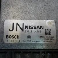 Nissan X-Trail T31 Centralina/modulo motore ECU 0281014326