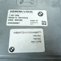 BMW X3 E83 Centralina/modulo motore ECU 7567609