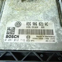 Volkswagen PASSAT B5.5 Komputer / Sterownik ECU silnika 03G906021AC