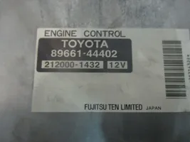 Toyota Avensis Verso Moottorin ohjainlaite/moduuli (käytetyt) 8966144402