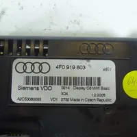 Audi A6 Allroad C5 Radio/CD/DVD/GPS-pääyksikkö 4F0919603