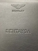 Bentley Bentayga Owners service history hand book B14030