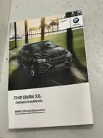 BMW X6 F16 Carnet d'entretien d'une voiture 01402966048