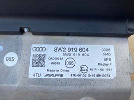 Audi A4 S4 B9 Monitori/näyttö/pieni näyttö 8W2919604