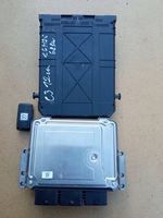 Citroen C3 Komputer / Sterownik ECU i komplet kluczy 9666729580