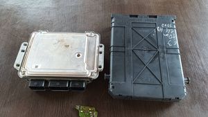 Citroen C3 Juego de cerradura y set ECU del motor 9666986880