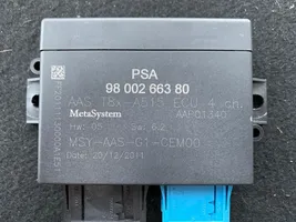 Peugeot 3008 I Centralina/modulo sensori di parcheggio PDC 9800266380