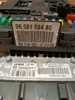 Citroen C4 I Engine ECU kit and lock set 9655041480