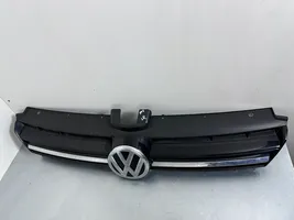 Volkswagen Golf VII Front bumper upper radiator grill 5G0853655A