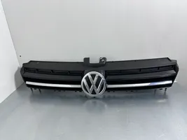 Volkswagen Golf VII Front bumper upper radiator grill 5G0853655A