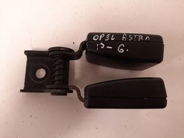 Opel Astra J Middle seatbelt (rear) 609957700