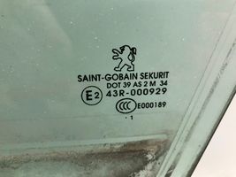 Peugeot 3008 I Etuoven ikkunalasi, neliovinen malli 
