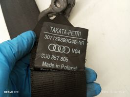 Audi Q3 8U Takaistuimen turvavyö 