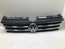 Volkswagen Tiguan Allspace Etupuskurin ylempi jäähdytinsäleikkö 5NN853653A