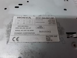 Honda Civic Unidad delantera de radio/CD/DVD/GPS 39101S6AE611M1