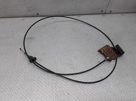 Nissan Primera Système poignée, câble pour serrure de capot 65621AU800