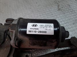 Hyundai Santa Fe Motor y varillaje del limpiaparabrisas delantero 981102B000